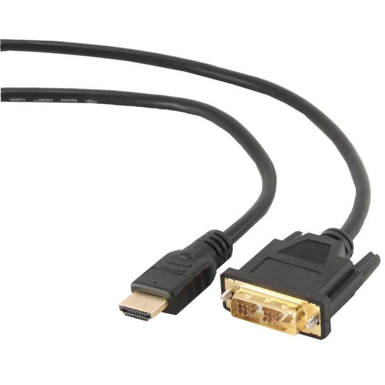 Кабель HDMI - DVI 18+1pin M, 0.5m