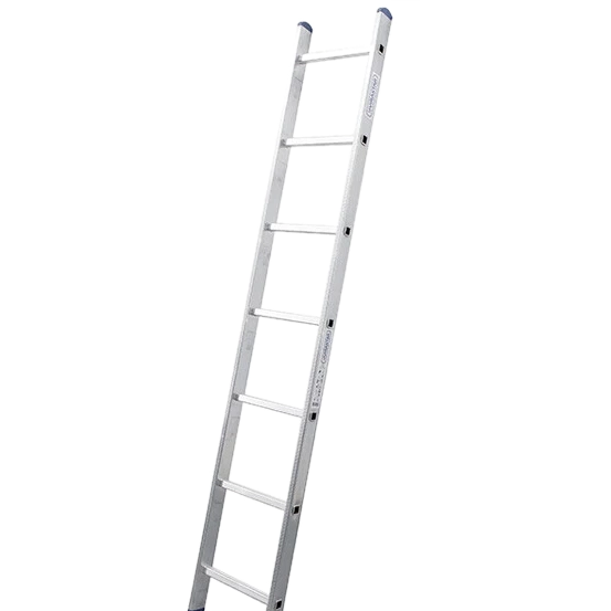 Алюминиевая односекционная лестница 7 ступеней