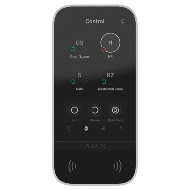 Ajax KeyPad TouchScreen (8EU) white