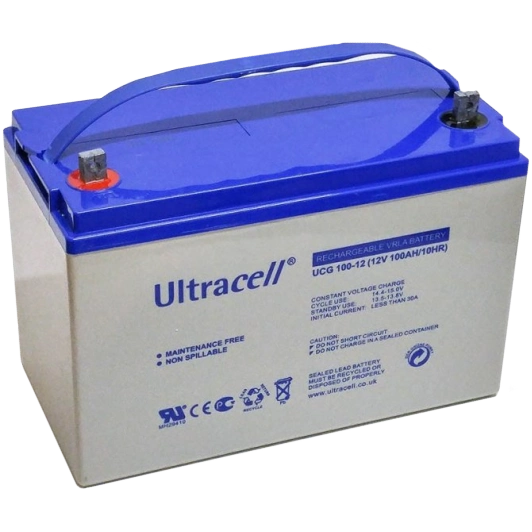 Ultracell UCG100-12 GEL 12V 100 Ah Акумуляторна батарея