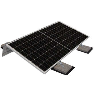 Комплект кріплення 1 сонячних панелей до 1800мм на плоский дах