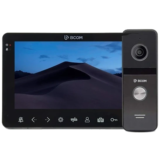 BCOM BD-780FHD Black Kit Комплект відеодомофона