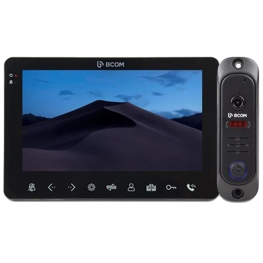 BCOM BD-780M Black Kit Комплект відеодомофона