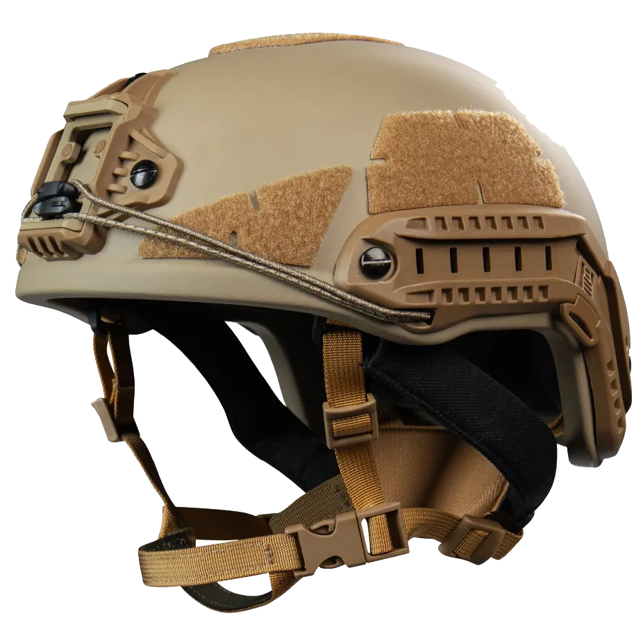 Шлем пулезащитный класс защиты IIIA, стандарт НАТО NIJ 0106.01, цвет койот размер L