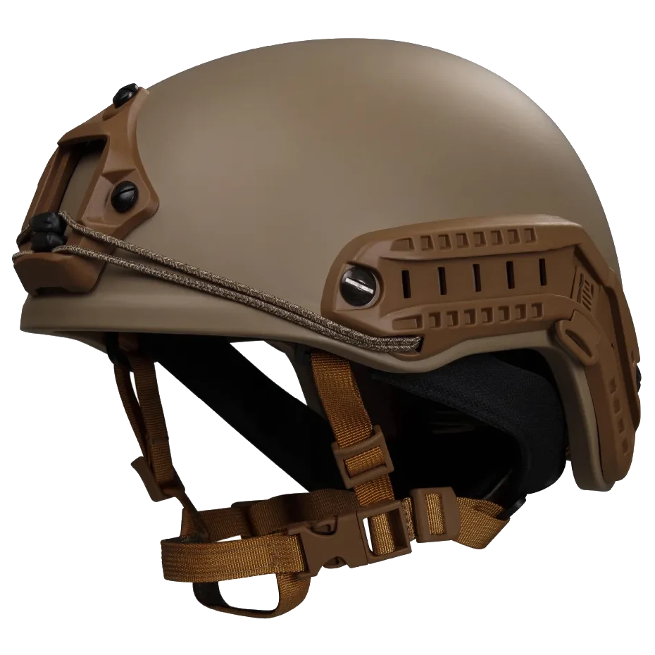 Шлем пулезащитный класс защиты IIIA, стандарт НАТО NIJ 0106.01, цвет койот размер L