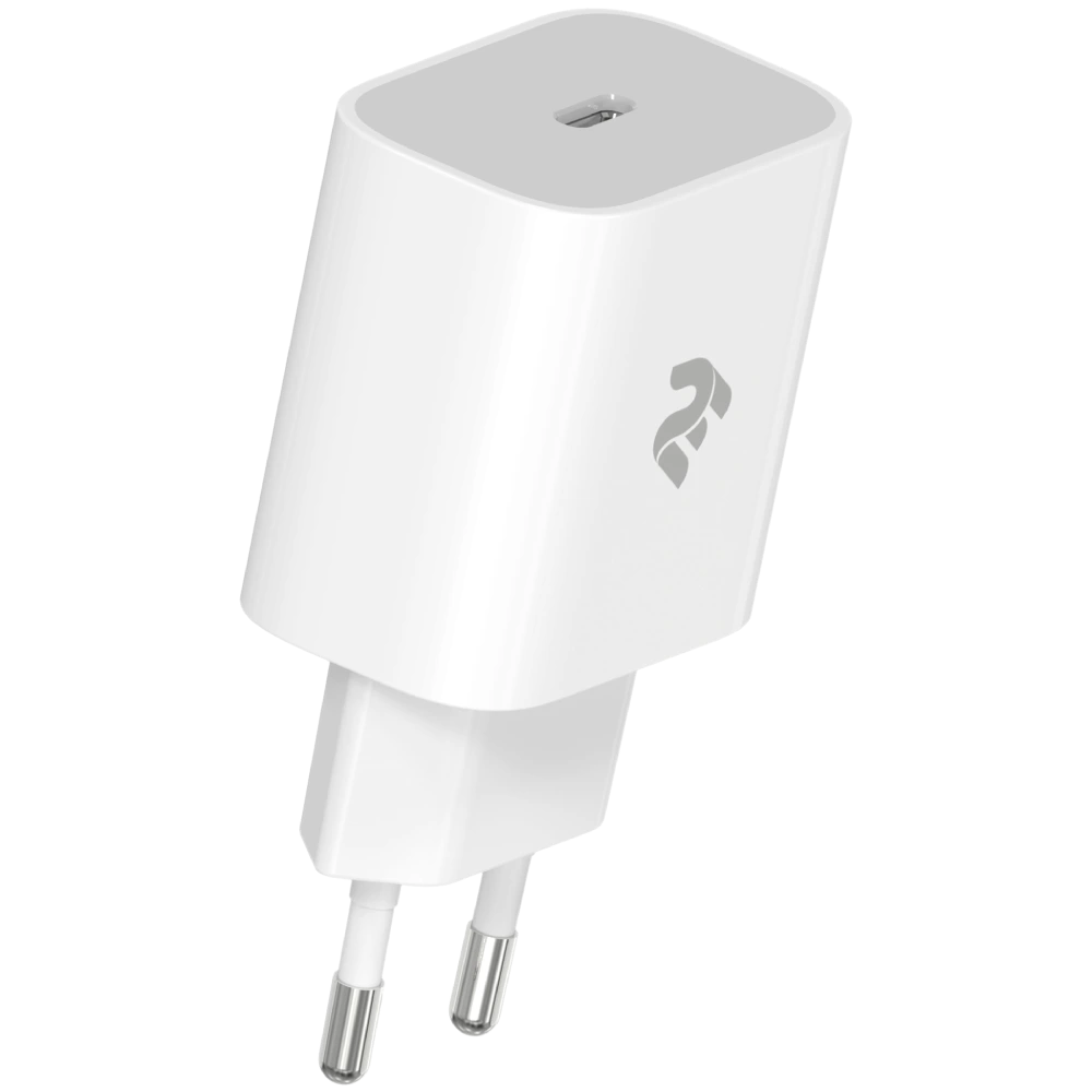 2E USB-C PD Зарядний пристрій мережевий 20Вт білий