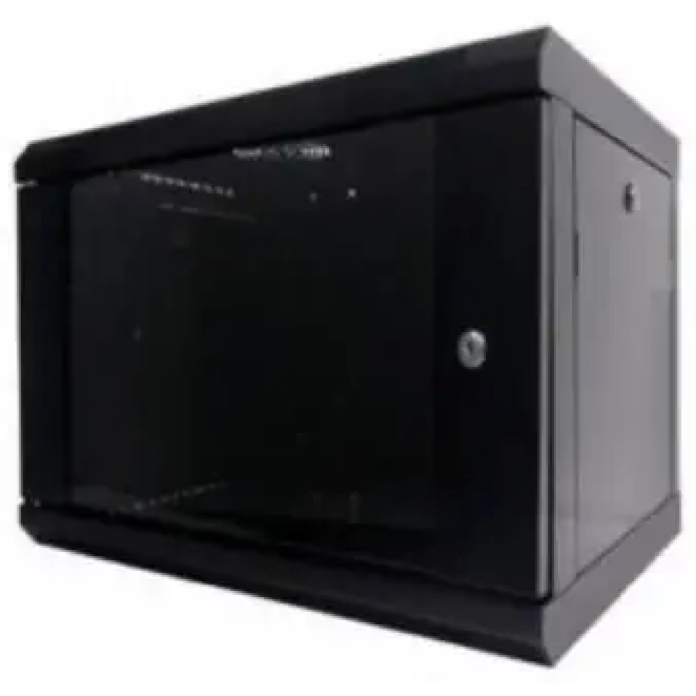 WMNC-35-9U-FLAT- BLACK Hypernet Шафа серверна настінна 9U 600x350 розбірна