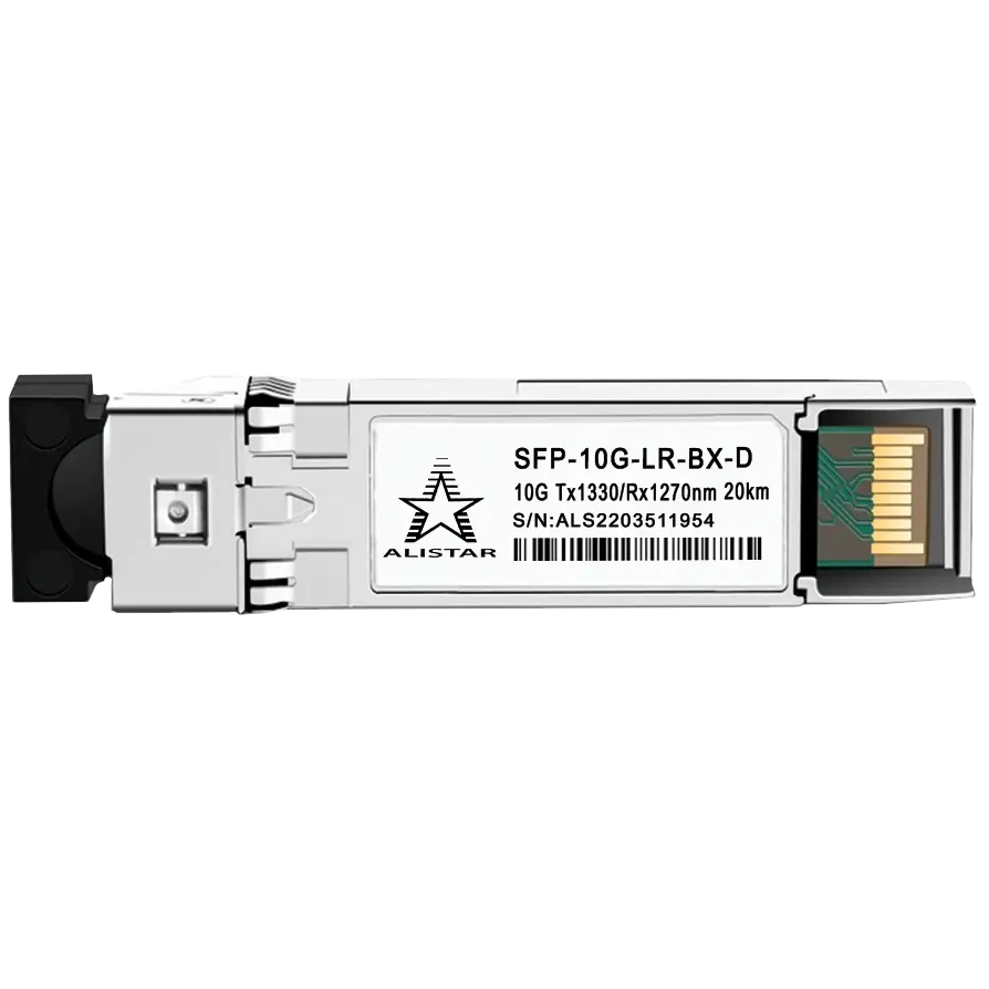 ALISTAR SFP-10G-LR-BX-D SFP+ 10G BASE-BX 1SM WDM LC 20KM TX1330/RX1270nm DOM