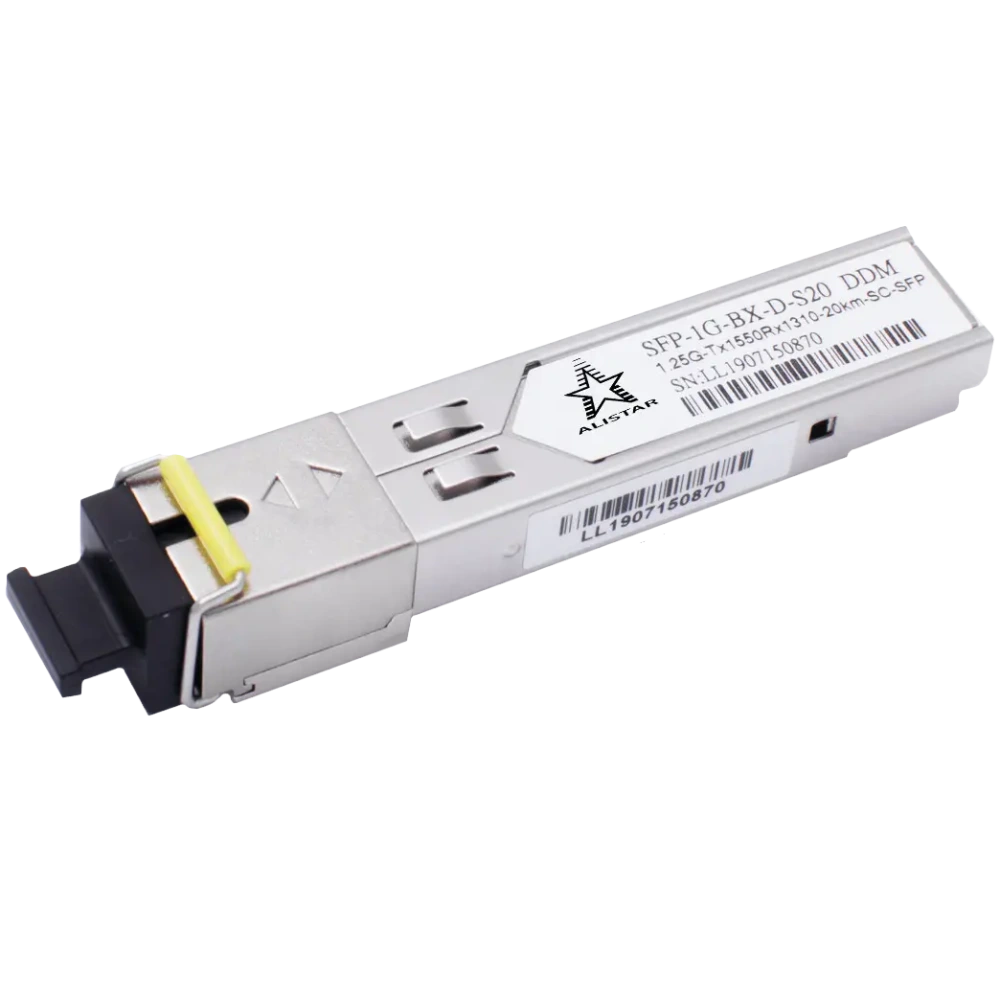 ALISTAR SFP-1G-BX-D-S20 SFP 1G 1SM WDM SC 20KM TX1550/RX1310nm DDM