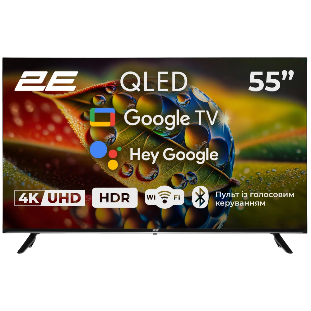 2E 55A77Q 55” дюйма 3840x2160 QLED Google TV