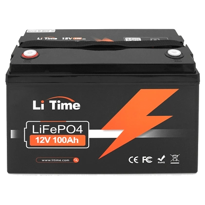 Li-TIME 12.8V 100Ah LiFePO4