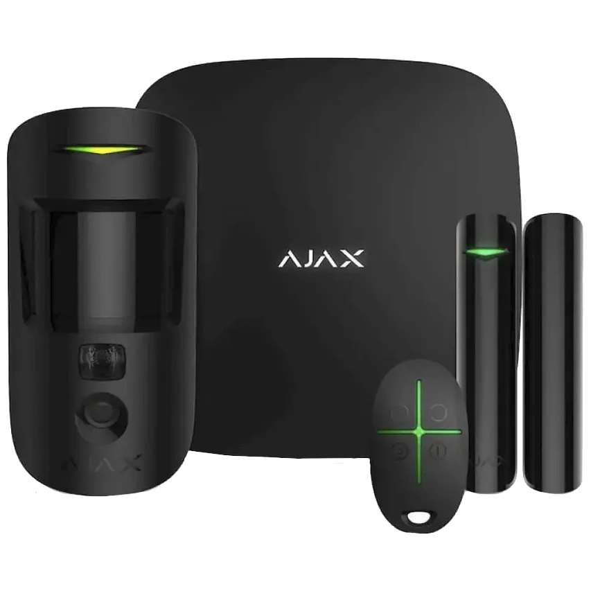 Ajax StarterKit Cam Plus HDR (8EU) UA black