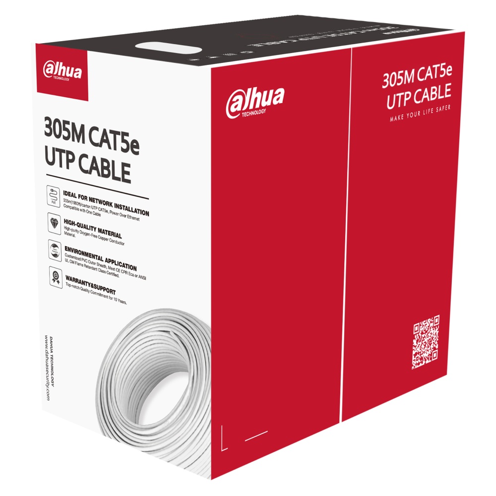 DH-PFM920I-5EU-U кабель внутренний UTP CAT5e 305 м (0.5 мм)