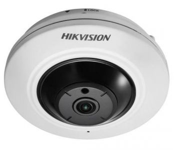 DS-2CD2955FWD-IS (1.05мм) 5Мп Fisheye IP видеокамера Hikvision с функциями IVS и детектором лиц