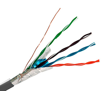 Бухта кабель кручена пара FTP 5 CATE 0.5