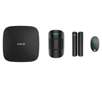 Ajax StarterKit Plus (Чёрный) Комплект охоронної сигналізації