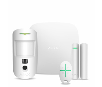 Ajax StarterKit Cam (белый) Комплект охоронної сигналізації