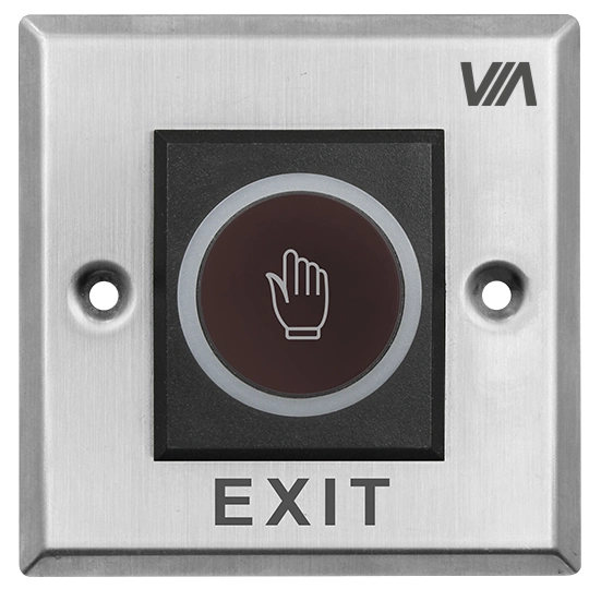 Бесконтактная кнопка выхода (комбинированная металл/пластик)