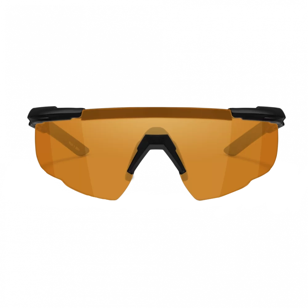 Защитные баллистические очки оранжевые