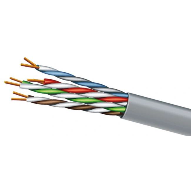 Cat. 5e U/UTP PE 4х2х24 AWG, (74269) бухта 305м. ЗЗЦМ (UTP мідь ...